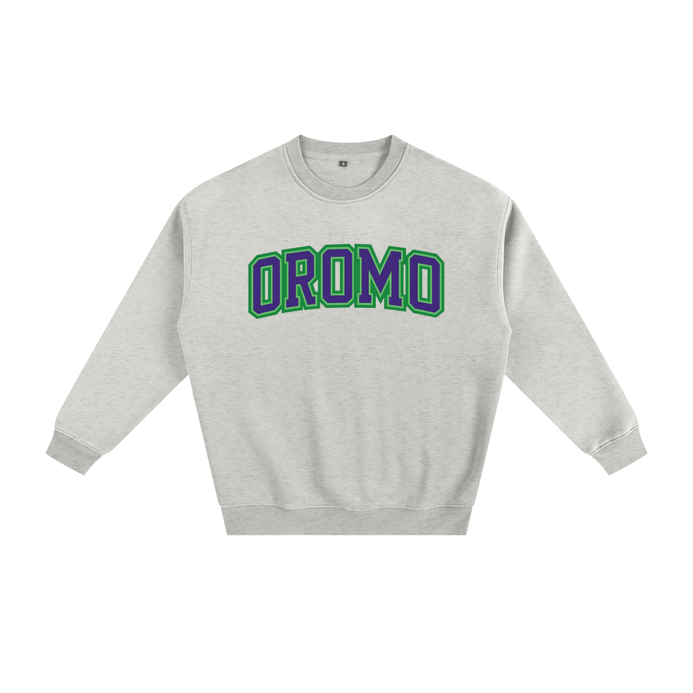 Oromo green and purple fleece